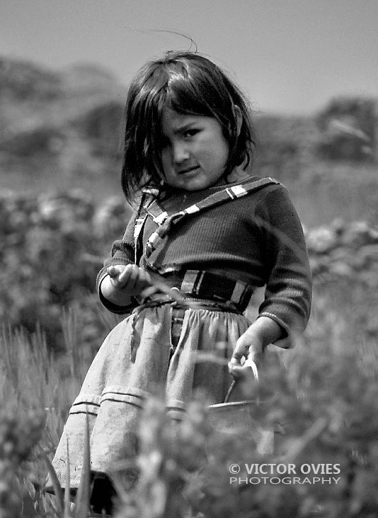 Niña de Amantani - Lago Titicaca